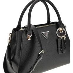 Guess - Noelle Luxury Satchel - Zwart