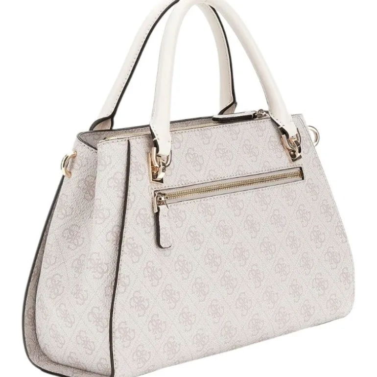 Guess - Noelle Luxury Satchel - Beige