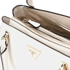 Guess - Noelle Luxury Satchel - Beige