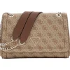 Guess - Noelle Tri Compartment Xbody - Bruin