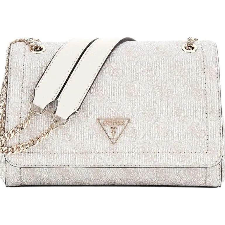 Guess - Noelle Tri Compartment Xbody - Beige