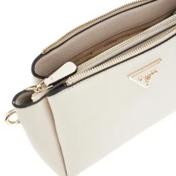 Guess - Noelle Tri Compartment Xbody - Beige