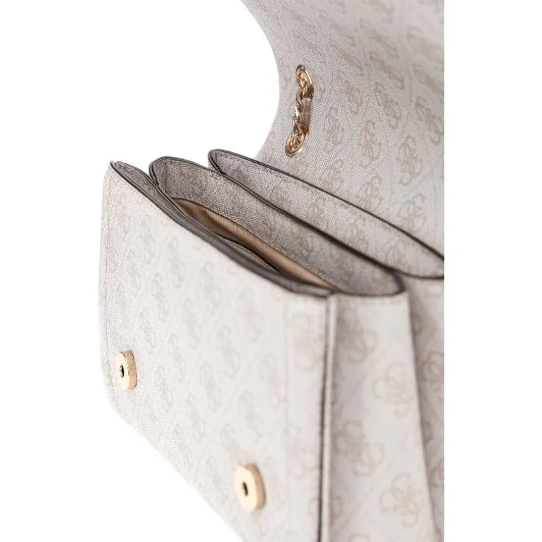 Guess - Noelle Tri Compartment Xbody - Beige
