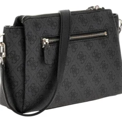 Guess - Noelle Tri Compartment Xbody - Zwart