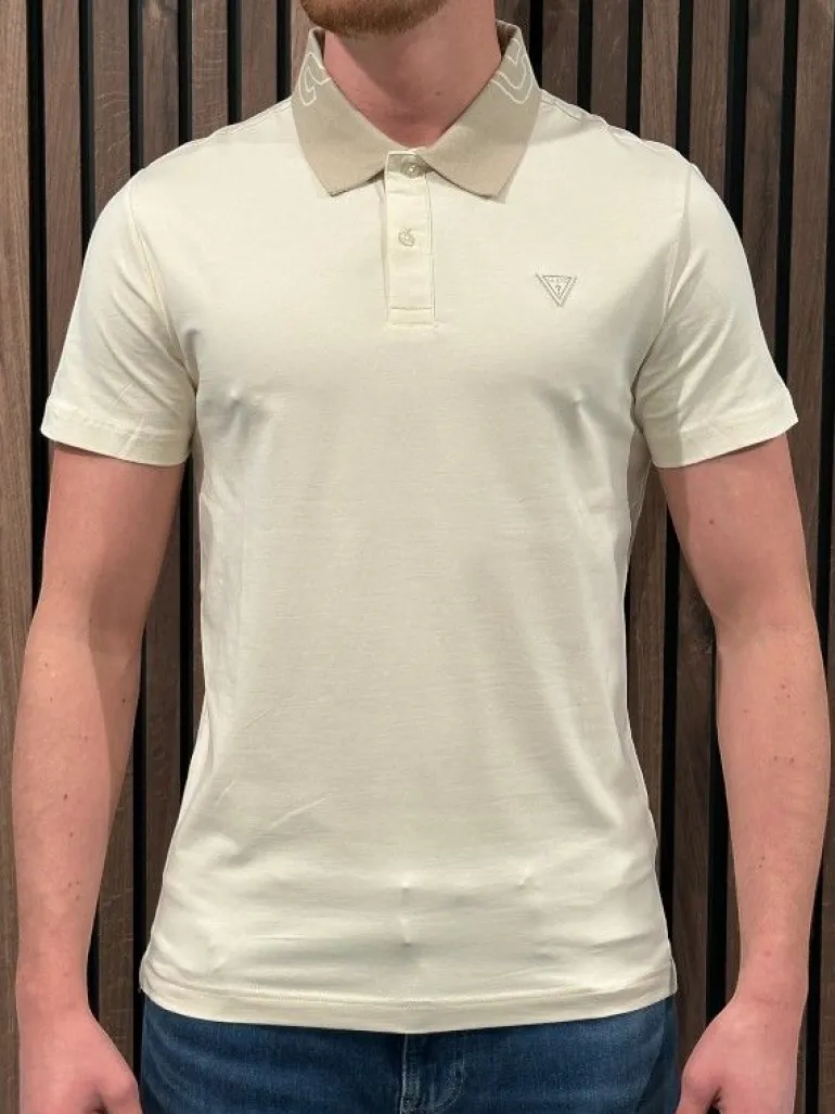 Guess - Nolan Ss Polo - Beige