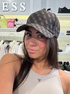 Guess - Orlina Logo Baseball Cap - Bruin