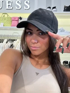 Guess - Orlina Logo Baseball Cap - Zwart