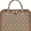 Guess - Orlina Logo Society Satchel - Bruin
