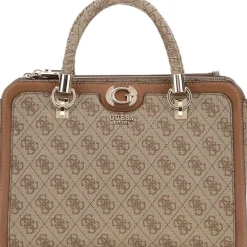 Guess - Orlina Logo Society Satchel - Bruin