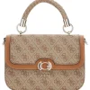 Guess - Orlina Logo Top Handle Flap - Bruin