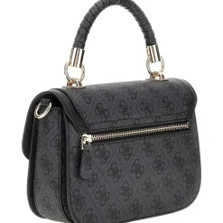 Guess - Orlina Logo Top Handle Flap - Zwart
