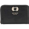 Guess - Orlina Slg Medium Zip Around - Zwart
