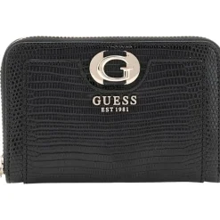 Guess - Orlina Slg Medium Zip Around - Zwart