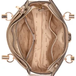 Guess - Orlina Society Satchel - Beige