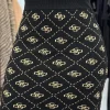 Guess - Sarah 4G Skirt Swtr - Zwart
