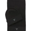 Guess - Scarf Beanie Gift Box - Zwart