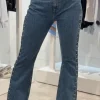 Guess - Sexy Flare Lace Up - Blauw