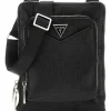 Guess - Siena Crossbody Flat Zip Around - Zwart