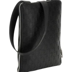 Guess - Siena Crossbody Flat Zip Around - Zwart