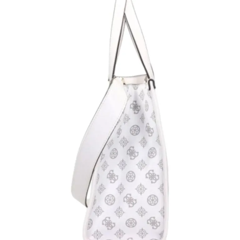 Guess - Silvana 2 Compartment Tote - Wit