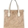 Guess - Silvana Mini 2 Comp Tote - Goud