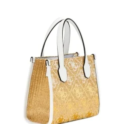 Guess - Silvana Mini 2 Comp Tote - Beige