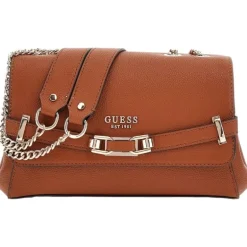 Guess - Silvye Convertible Xbody Flap - Cognac