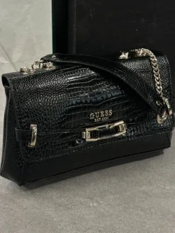 Guess - Silvye Convertible Xbody Flap - Zwart