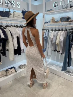 Guess - Sl Malu Dress - Beige