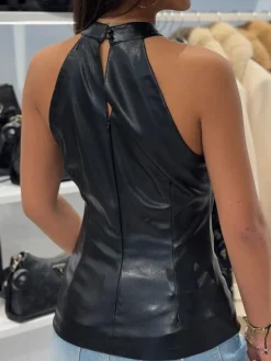 Guess - Sl Violette American Top - Zwart