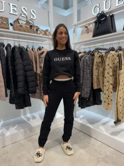 Guess - Sofia Cuffed Pants - Zwart