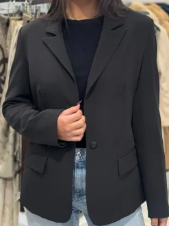Guess - Solene Fluid Blazer - Zwart