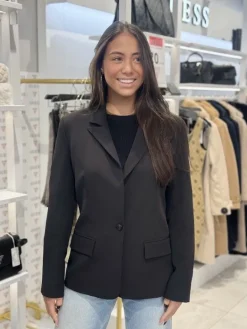 Guess - Solene Fluid Blazer - Zwart