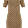 Guess - SS Lise 4g Logo Swtr Dress - Bruin