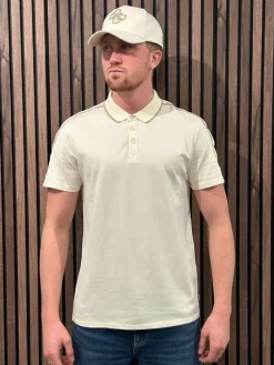 Guess - Ss Quattro G Tape Polo - Beige