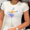 Guess - Ss Tini Boots R5 Tee - Wit
