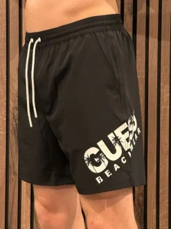 Guess - Swimtrunk Medium Wild Palms - Zwart
