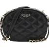 Guess - Tamsin Double Zip Crossbody - Zwart