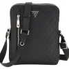 Guess - Torino Dbl Zip Xbody - Zwart