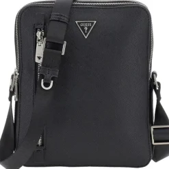 Guess - Torino Dbl Zip Xbody - Zwart