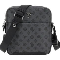 Guess - Torino Top Zip Crossbody - Zwart