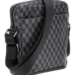 Guess - Torino Top Zip Crossbody Flat - Zwart
