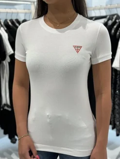 Guess - Triangle Tee - Wit