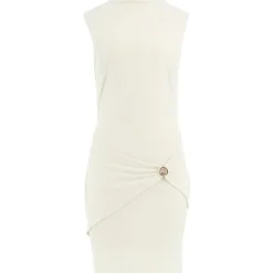 Guess - Zama Button Detail Dress - Beige