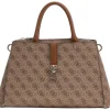 Guess - Zamira Luxury Satchel - Bruin