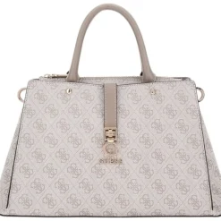 Guess - Zamira Luxury Satchel - Beige