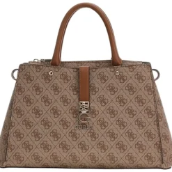 Guess - Zamira Luxury Satchel - Bruin