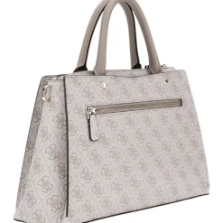 Guess - Zamira Luxury Satchel - Beige