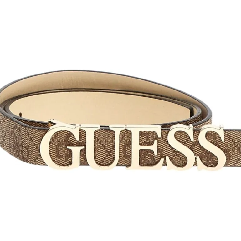 Guess - Zamira Not Adj Pant Belt - Beige