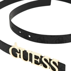 Guess - Zamira Not Adj Pant Belt - Zwart